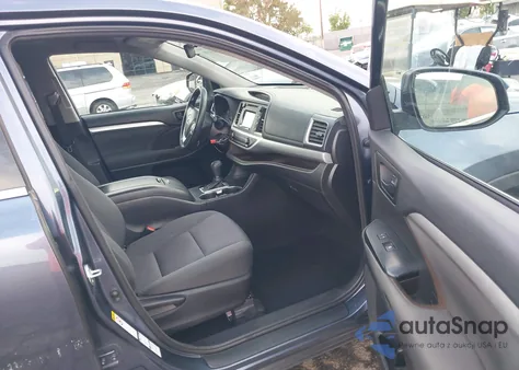 2018 Toyota Highlander Le из США, поврежденный, VIN 5TDBZRFH4JS873023